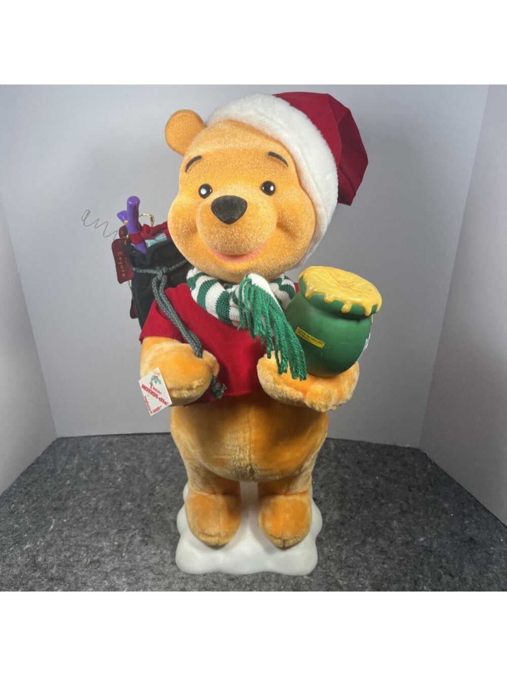 VTG 22" Telco Disney Winnie the Pooh Motionette Animated Christmas Hunny WORKS